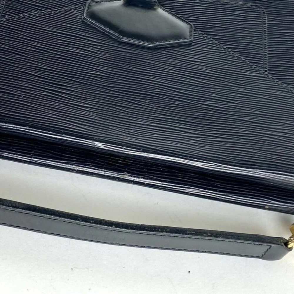 Louis Vuitton Biface Noir Epi Black Satchel 2la510